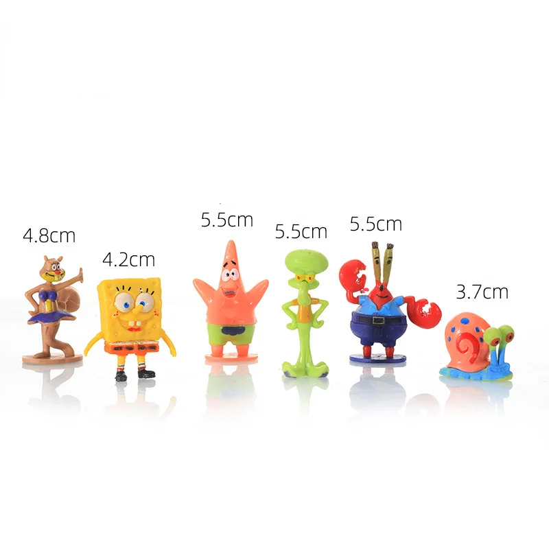 @@Spongebob Set Action Figures - Aquarium Fish Tank Price ulasan dan harga
