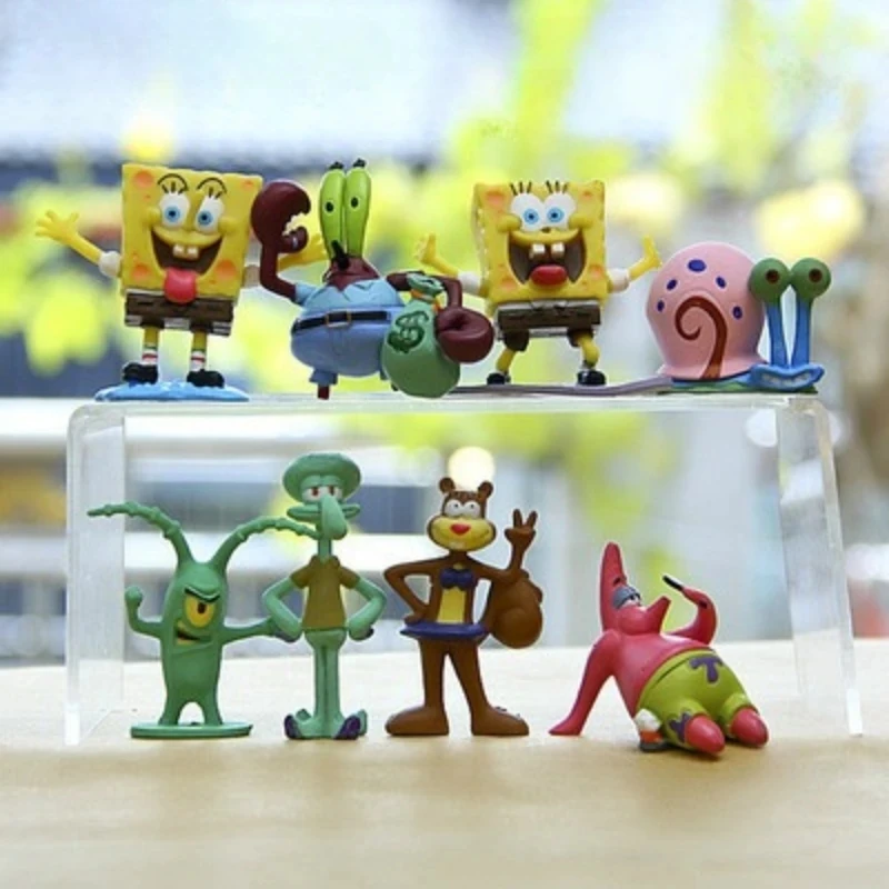 @@Spongebob Set Action Figures - Aquarium Fish Tank Price ulasan dan harga