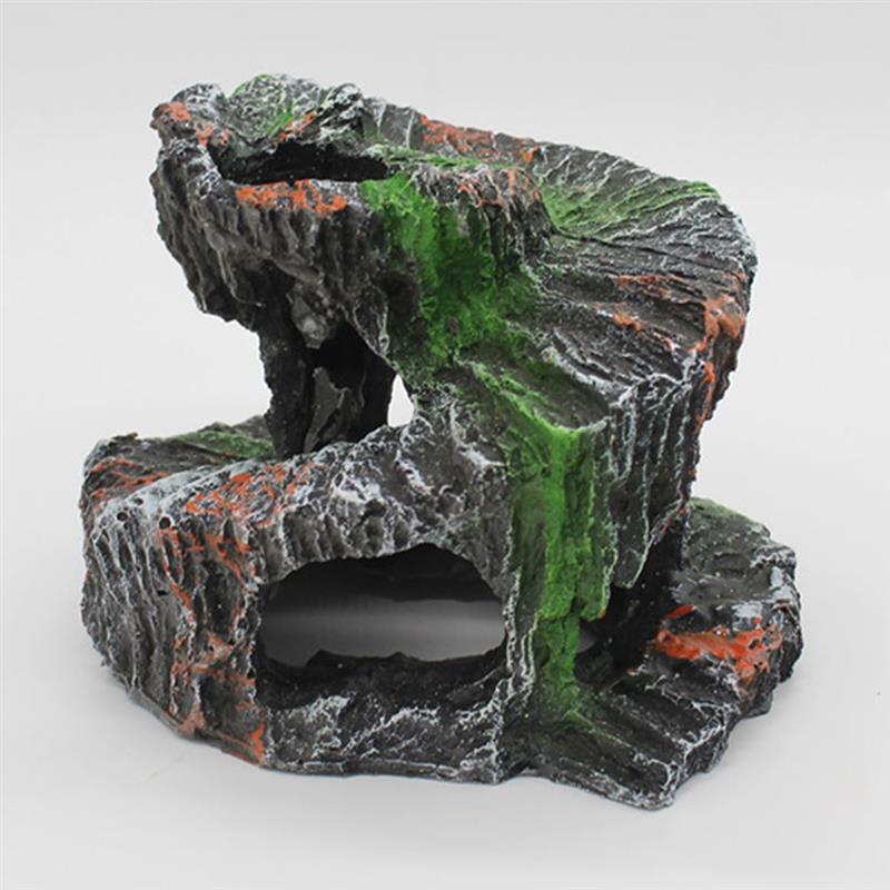 Resin Turtle Basking Platform  - Aquarium Decoration Rock ulasan dan harga