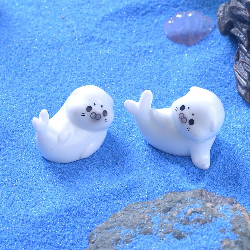 Mini Sea Lion Figurines for Mi - Aquarium Fish Tank Price ulasan dan harga